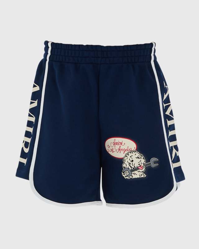 Boy's Station Patch Shorts, Size 4-12